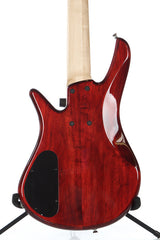2014 Zon Sonus RT5 5 String Bass in Transparent Red