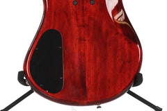 2014 Zon Sonus RT5 5 String Bass in Transparent Red