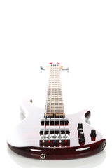 2014 Zon Sonus RT5 5 String Bass in Transparent Red