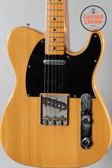 1986 Fender MIJ Japan ’72 Vintage Reissue Telecaster TL72-55 Natural