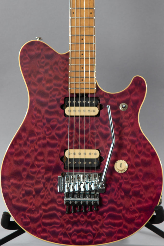 Ernie Ball Music Man Axis EX Translucent Purple Quilt