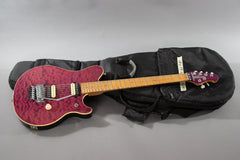 Ernie Ball Music Man Axis EX Translucent Purple Quilt
