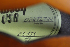 2002 Gibson ES-333 Semi Hollowbody Electric Guitar