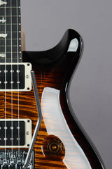 2017 PRS Paul Reed Smith Custom 24 Floyd Rose Black Gold Burst 10 Top