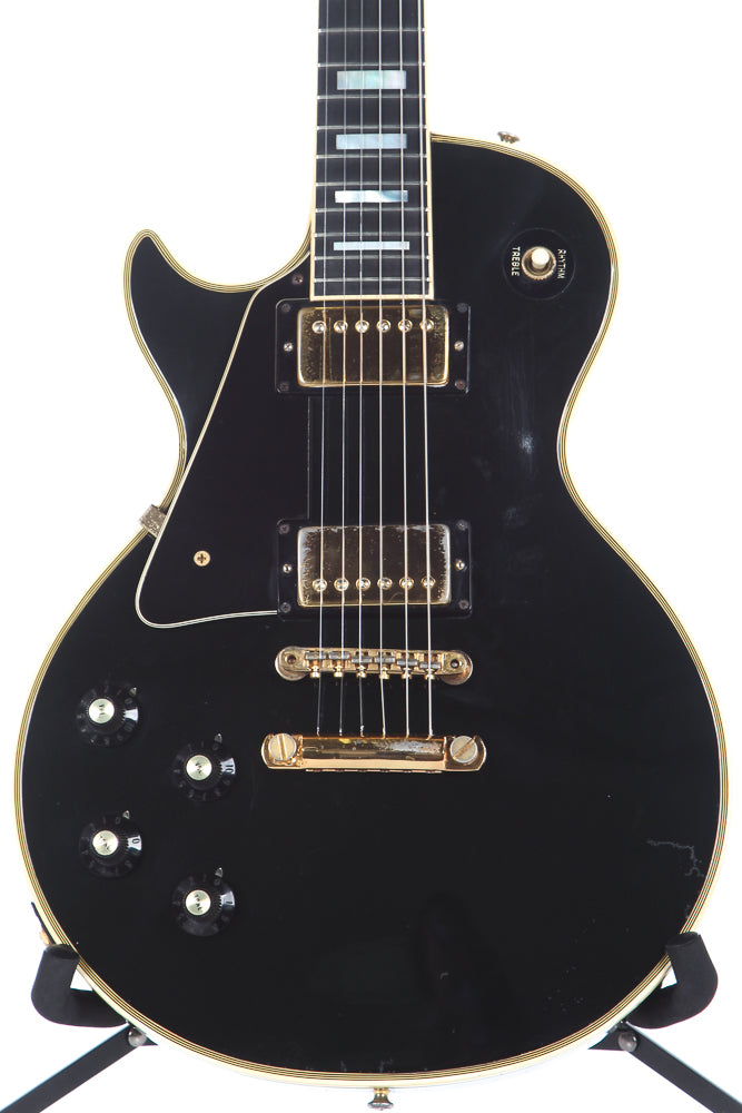 1973 Gibson Les Paul Custom Left Handed Lefty Black Beauty -RARE-