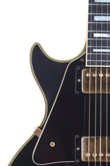 1973 Gibson Les Paul Custom Left Handed Lefty Black Beauty -RARE-