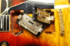 2006 Gibson Custom Shop '68 Reissue Les Paul Custom Tri Burst Quilt