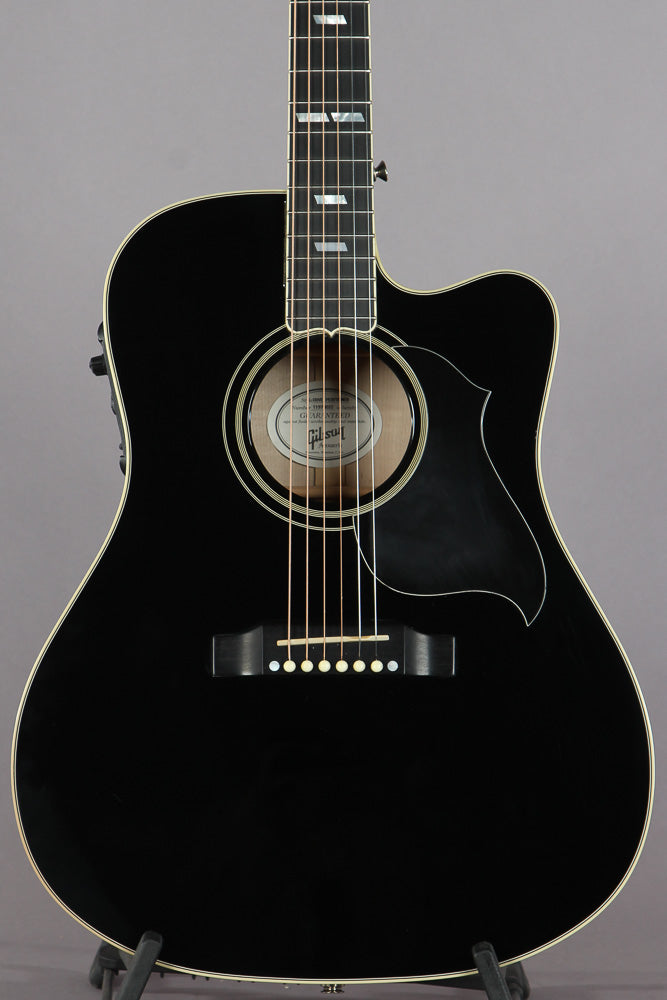 2010 Gibson Dove Performer Acoustic Electric Ebony Black