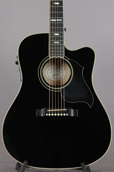 2010 Gibson Dove Performer Acoustic Electric Ebony Black