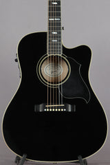 2010 Gibson Dove Performer Acoustic Electric Ebony Black
