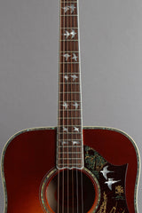 2017 Gibson Custom Shop Limited Edition Doves In Flight Acoustic Guitar Autumn Burst