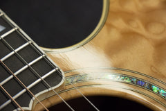 2002 Gibson J-185EC AAAA Natural Quilt Maple Top