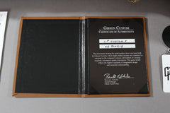 2018 Gibson Custom Shop Les Paul Custom Figured Cobra Burst