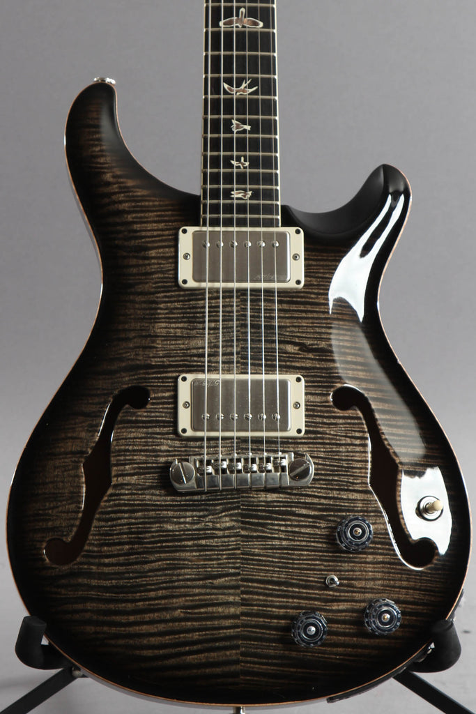 2011 PRS Paul Reed Smith Hollowbody II Charcoal Burst 10-Top ~Piezo Pickup~