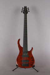 2005 Modulus Quantum Q6 6-String Fret-less Bass Bubinga Top