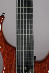2005 Modulus Quantum Q6 6-String Fret-less Bass Bubinga Top