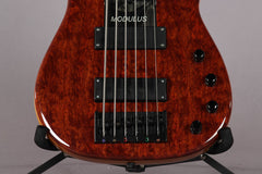 2005 Modulus Quantum Q6 6-String Fret-less Bass Bubinga Top