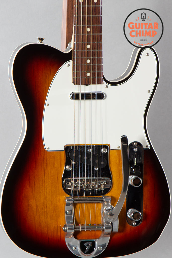 2015 Fender Japan TL62B-BIGS ’62 Telecaster Custom W/Bigsby 3-Tone Sunburst