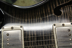 2011 PRS Paul Reed Smith Hollowbody II Charcoal Burst 10-Top ~Piezo Pickup~