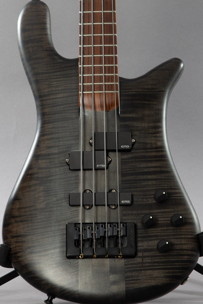 2012 Spector USA Forte 4-String w/Solid Flamed Maple Wings & HAZ Pre-Amp