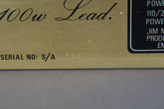 1983 Marshall JCM 800 2203 100 Watt Tube Head