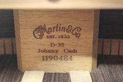 2006 Martin D-35 Johnny Cash Commemorative Acoustic Guitar