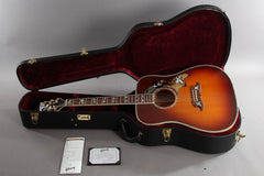 2017 Gibson Custom Shop Limited Edition Doves In Flight Acoustic Guitar Autumn Burst