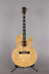 2002 Gibson J-185EC AAAA Natural Quilt Maple Top