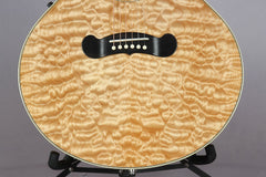 2002 Gibson J-185EC AAAA Natural Quilt Maple Top
