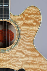 2002 Gibson J-185EC AAAA Natural Quilt Maple Top