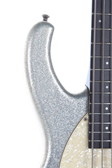 1997 Modulus FB4 Funk Unlimited Flea Bass Silver Sparkle -LANE POOR PICKUP-