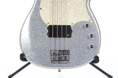 1997 Modulus FB4 Funk Unlimited Flea Bass Silver Sparkle -LANE POOR PICKUP-