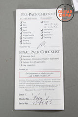 2008 Gibson Custom Shop ‘67 Flying V Maestro Red Sparkle