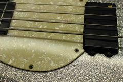 1997 Modulus FB4 Funk Unlimited Flea Bass Silver Sparkle -LANE POOR PICKUP-