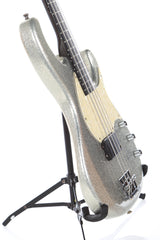 1997 Modulus FB4 Funk Unlimited Flea Bass Silver Sparkle -LANE POOR PICKUP-