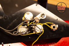 2008 Gibson Custom Shop ‘67 Flying V Maestro Red Sparkle