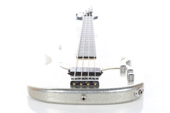 1997 Modulus FB4 Funk Unlimited Flea Bass Silver Sparkle -LANE POOR PICKUP-
