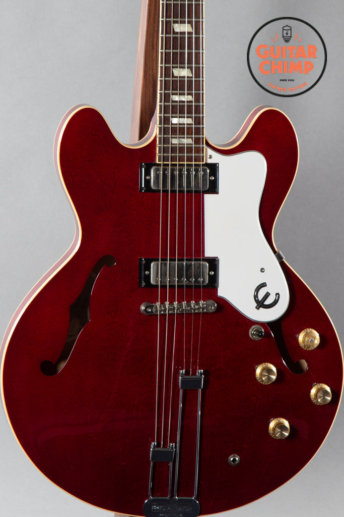 2004 Epiphone Elitist Riviera Wine Red