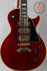 1977 Gibson Les Paul Custom 3-Pickup Wine Red