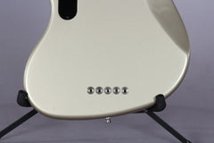 2011 Fender American Marcus Miller Signature 5 String Jazz Bass Shoreline Gold