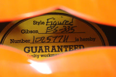 2017 Gibson Memphis ES-335 Slim Neck Figured Cherry Semi-Hollow -SUPER CLEAN-