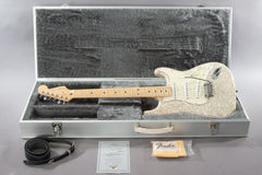 1995 Fender Custom Shop White MOTO Stratocaster & Blues Deluxe Amp Set #48 of 250