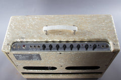 1995 Fender Custom Shop White MOTO Stratocaster & Blues Deluxe Amp Set #48 of 250