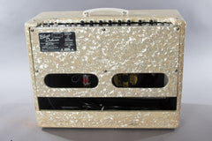 1995 Fender Custom Shop White MOTO Stratocaster & Blues Deluxe Amp Set #48 of 250