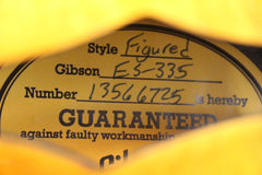 2016 Gibson Memphis ES-335 Figured Faded Light Burst -SUPER CLEAN-