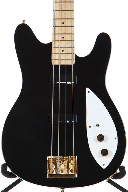 1993 Rickenbacker El Dorado 2060 Jetglo Black Bass