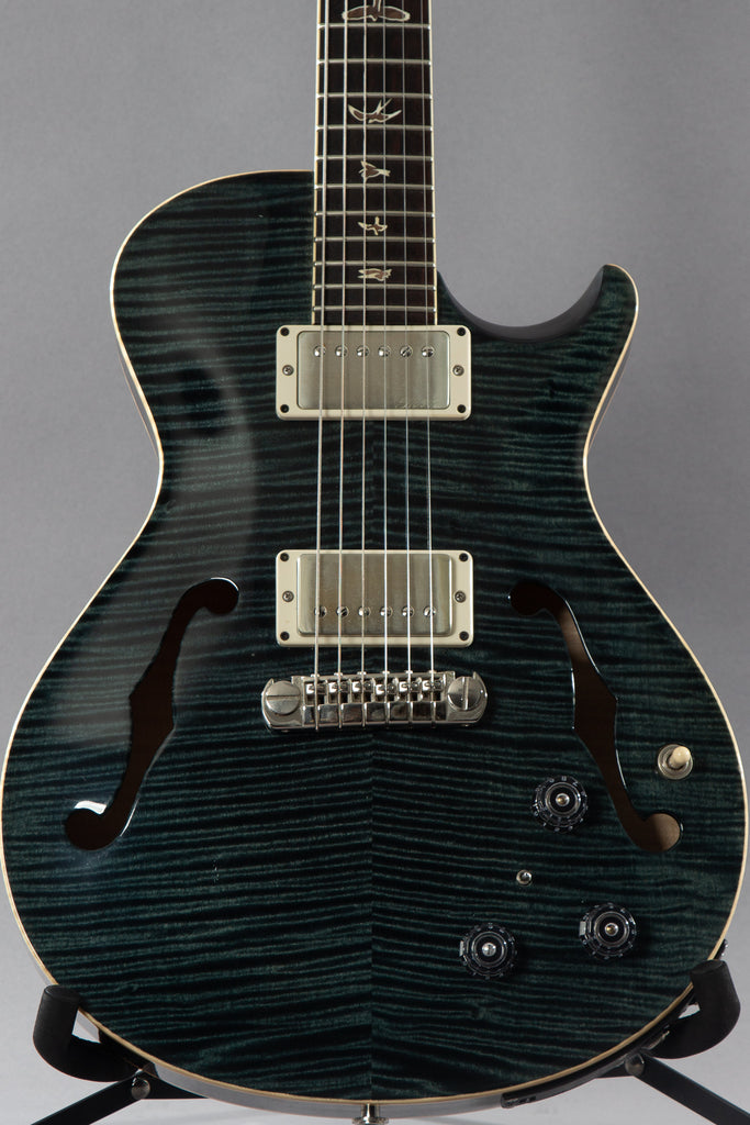 2011 PRS Paul Reed Smith Singlecut Hollowbody II Black Charcoal Piezo