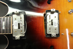 2017 Gibson Memphis ES-335 Slim Neck Figured Sunset Burst Semi-Hollow -SUPER CLEAN-