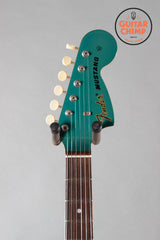 1999 Fender Japan MG69-69 Mustang OTM Ocean Turquoise Metallic w/Matching Head-stock