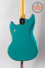1999 Fender Japan MG69-69 Mustang OTM Ocean Turquoise Metallic w/Matching Head-stock